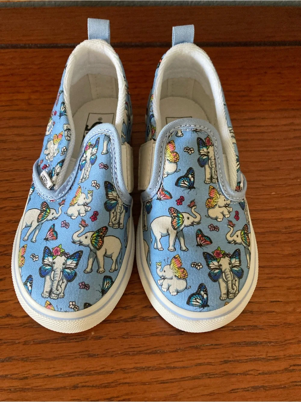 Slip-On Vans Elephantastic NIB size 9 Toddler